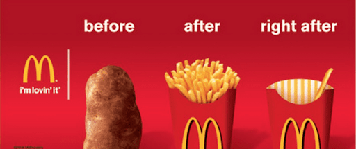 McDonald's Banner Advertise