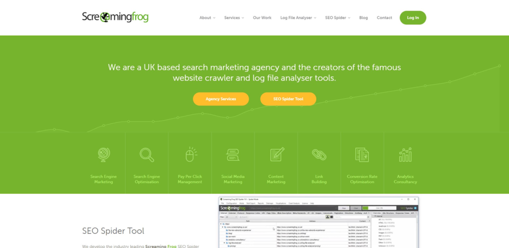 Screaming Frog as an SEO Tool