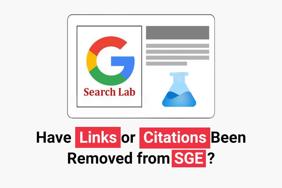 Google SGE (Search Generative Experience) Drops Links in AI-Generated Answers