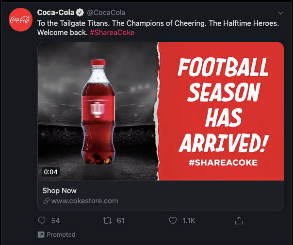 Coca Cola Social Media Advertising