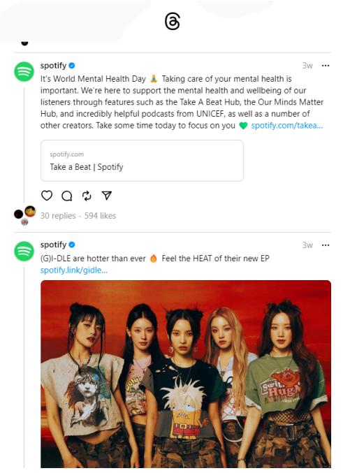 Spotify Threads