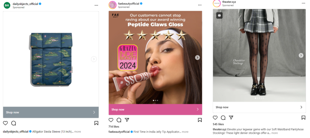 Social Media Platforms - Instagram Shop Now Feature