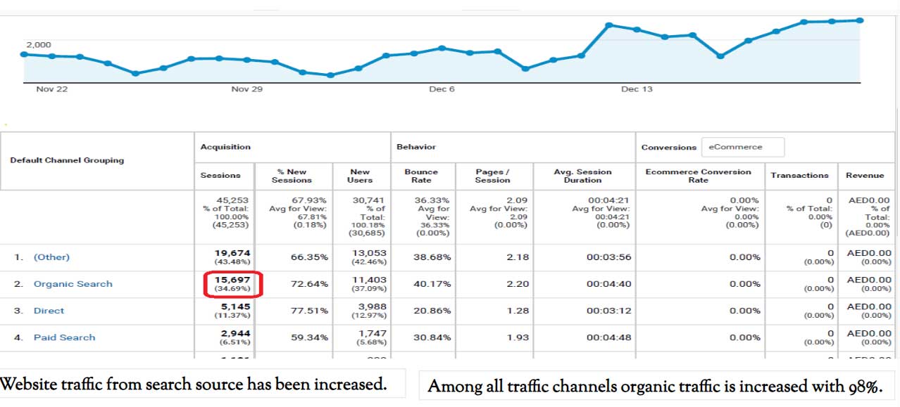 Organic Traffic